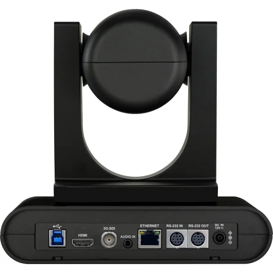 Lumens VC-TR60 Black | 4K AI Auto-Tracking Caméra PTZ, 12x Zoom, SDI, HDMI, IP Streaming, PoE