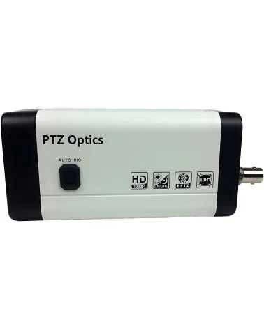 PTZOptics ZCam VL-ZCam | 3G-SDI Box Caméra, Objectif 4x Zoom, IP Streaming, PoE