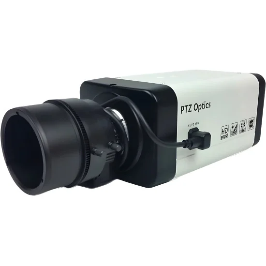 PTZOptics ZCam VL-ZCam | 3G-SDI Box Caméra, Objectif 4x Zoom, IP Streaming, PoE