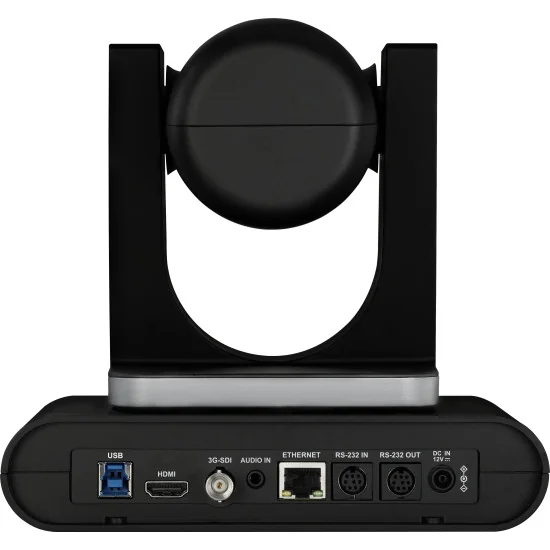 Lumens VC-TR40 Black | AI Auto-Tracking Caméra PTZ, 20x Zoom, USB, SDI, HDMI, IP Streaming, PoE