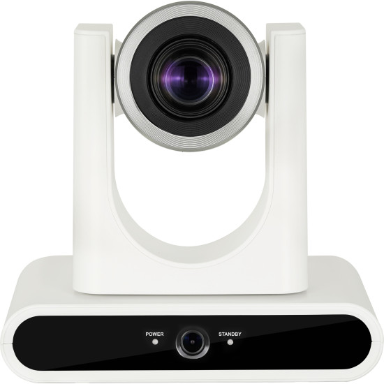 Lumens VC-TR40 White | AI Auto-Tracking PTZ Camera, 20x Zoom, USB, SDI, HDMI, IP Streaming, PoE