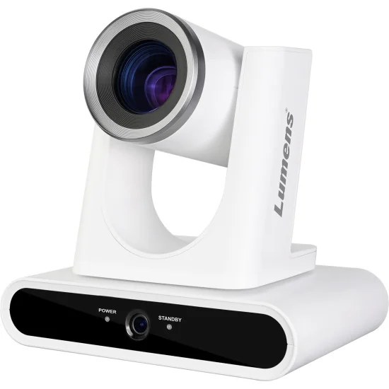 Lumens VC-TR40 White | AI Auto-Tracking Caméra PTZ, 20x Zoom, USB, SDI, HDMI, IP Streaming, PoE