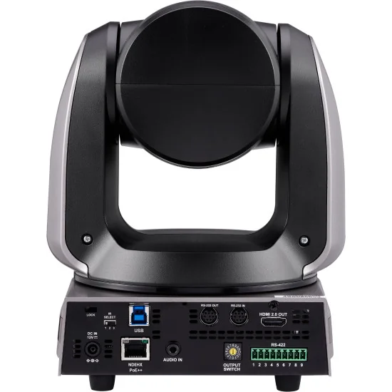 Lumens VC-A71SN Black | Caméra PTZ, 4K 60fps, 30x Zoom, 12G-SDI, HDMI, NDI HX3, IP Streaming, PoE