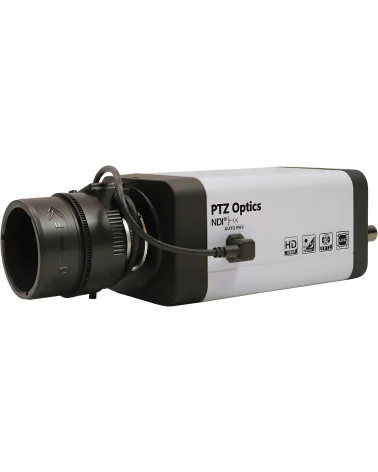 PTZOptics ZCam VL-NDI | 3G-SDI Box Camera, 4x Zoom Lens, NDI, IP Streaming, PoE