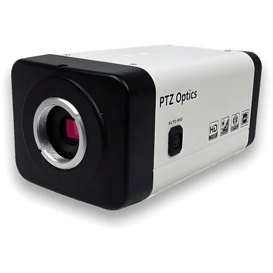 PTZOptics ZCam VL-NDI | 3G-SDI Box Camera, 4x Zoom Lens, NDI, IP Streaming, PoE