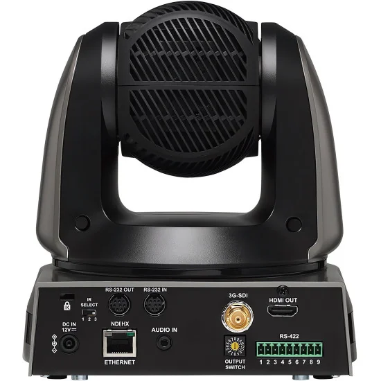 Lumens VC-A61PN Black | Caméra PTZ, 4K 30fps, 30x Zoom, SDI, HDMI, NDI HX, IP Streaming, PoE