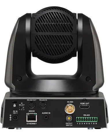 Lumens VC-A61PN Black | Caméra PTZ, 4K 30fps, 30x Zoom, SDI, HDMI, NDI HX, IP Streaming, PoE