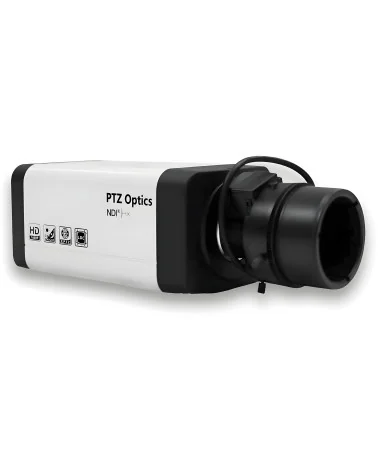 PTZOptics ZCam VL-NDI | 3G-SDI Box Camera, 4x Zoom Lens, NDI, IP Streaming, PoE