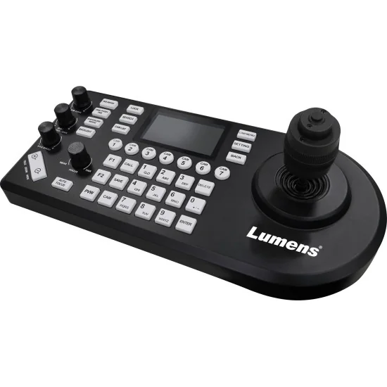 Lumens VS-KB21N | PTZ Camera Controller, Visca, VISCA over IP, NDI, Stream Preview