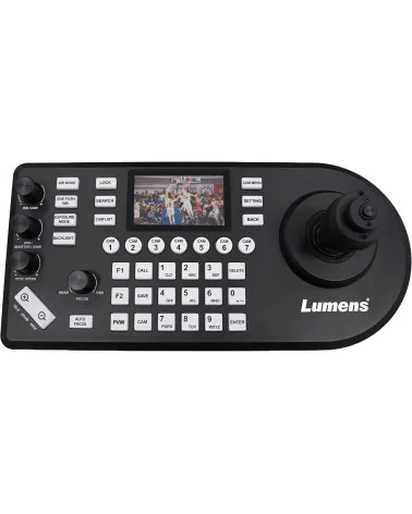 Lumens VS-KB21N | PTZ Camera Controller, Visca, VISCA over IP, NDI, Stream Preview