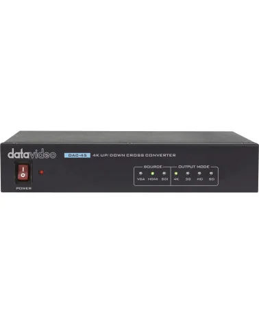 Datavideo DAC-45 | 4K UP/DOWN/CROSS Convertisseur HDMI, 3G-SDI, VGA vers HDMI, 3G-SDI