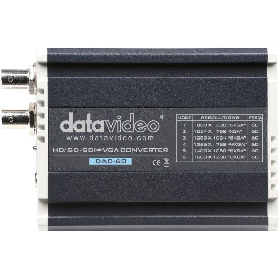 Datavideo DAC-60 | 3G-SDI to VGA Converter