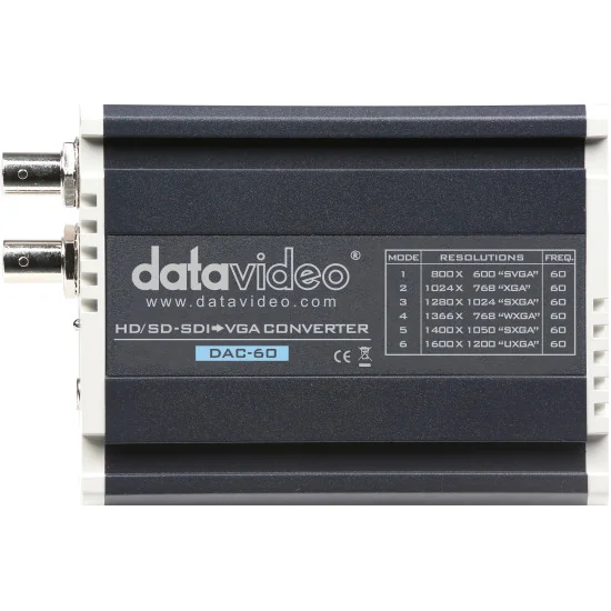 Datavideo DAC-60 | Convertisseur 3G-SDI vers VGA