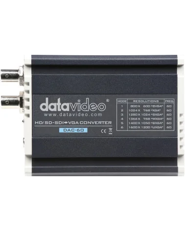 Datavideo DAC-60 | Convertisseur 3G-SDI vers VGA