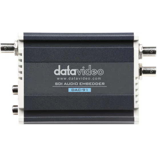 Datavideo DAC-91 | SDI Audio Embedder, Mini XLR, RCA