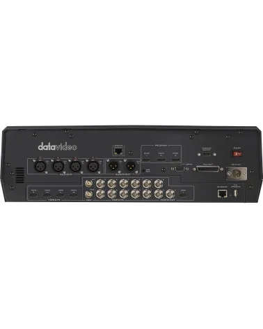 Datavideo HS-3200 | Mélangeur streaming vidéo à 12 canaux, SDI, HDMI, écran 17.3", XLR