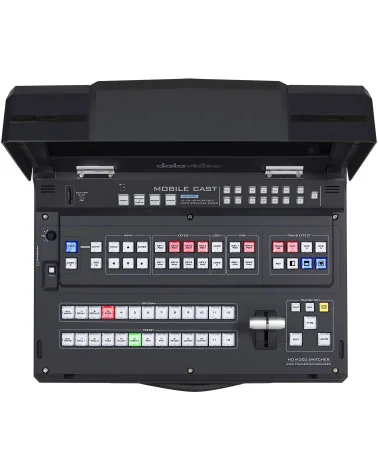 Datavideo HS-3200 | 12-Channel Streaming Video Mixer, SDI, HDMI, XLR, 17.3" Screen