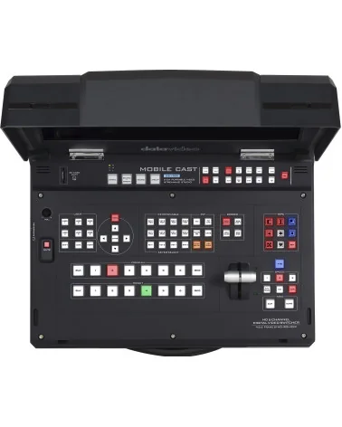 Datavideo HS-1300 | 6-Channel Streaming Video Mixer, SDI, HDMI, XLR, 17.3" Screen