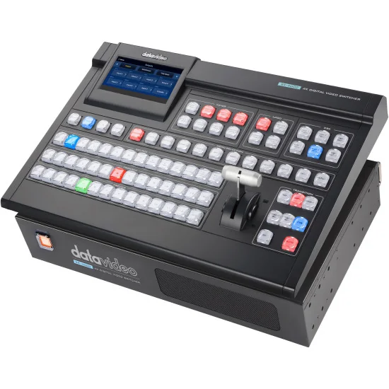 Datavideo SE-4000 | 8-Channel Switcher, 4K Video Mixer, 12G-SDI, HDMI, XLR