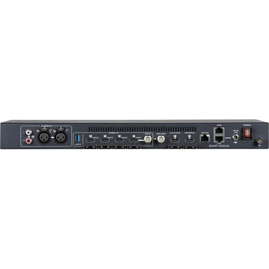 Datavideo iCAST 10NDI | 5-Channel Streaming Video Mixer, NDI|HX, SDI, HDMI, USB, 6-ch recording