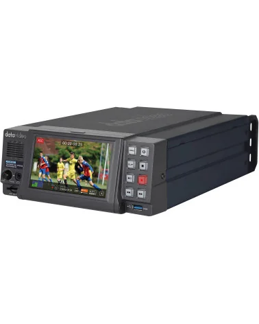 Datavideo HDR-80 | 4K SSD Recorder, 4 Channel 1080p Recording, Monitor 5", HDMI, SDI, XLR