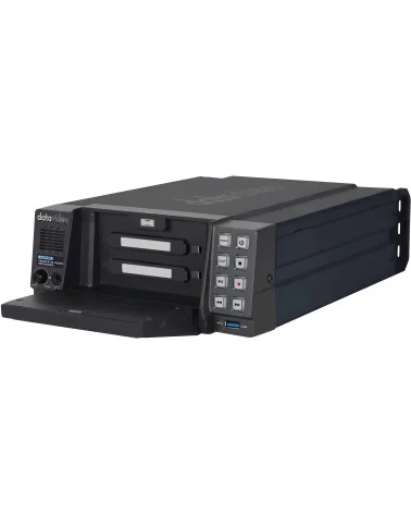 Datavideo HDR-80 | 4K SSD Recorder, 4 Channel 1080p Recording, Monitor 5", HDMI, SDI, XLR