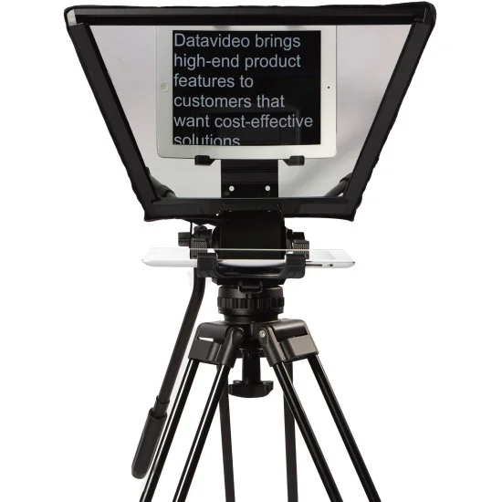 Datavideo TP-650 Mark II | On-camera tablet teleprompter for ENG Cameras, Android, iPad