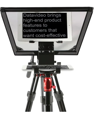 Datavideo TP-650 Mark II | On-camera tablet teleprompter for ENG Cameras, Android, iPad