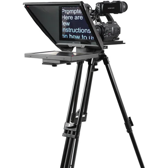 Datavideo TP-700 | On-camera teleprompter for ENG Cameras, 15" LCD Screen, PoE