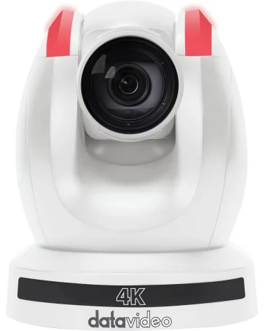 Datavideo PTC-305 White | 4K AI Auto-Tracking Caméra PTZ, 20x Zoom, SDI, HDMI, IP Streaming, PoE