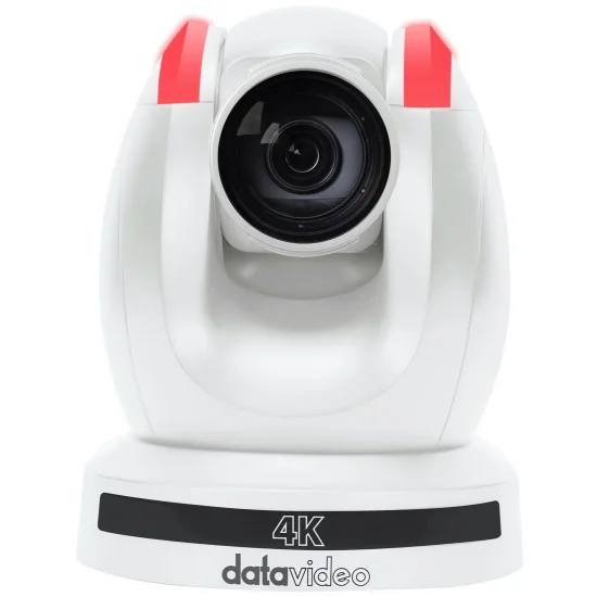 Datavideo PTC-285 White | 4K AI Auto-Tracking Caméra PTZ, 12x Zoom, SDI, HDMI, IP Streaming, PoE