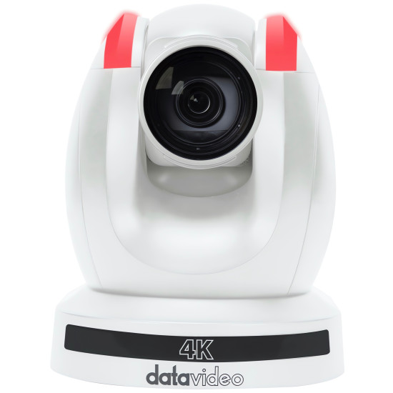 Datavideo PTC-285 White | 4K Auto-Tracking PTZ Camera, 12x Zoom, SDI, HDMI, IP Streaming, PoE