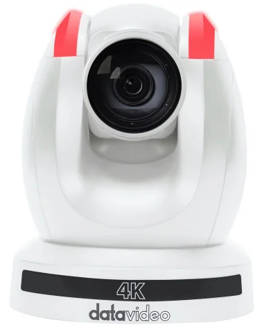 Datavideo PTC-285 White | 4K AI Auto-Tracking Caméra PTZ, 12x Zoom, SDI, HDMI, IP Streaming, PoE