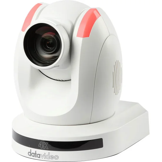 Datavideo PTC-285 White | 4K AI Auto-Tracking Caméra PTZ, 12x Zoom, SDI, HDMI, IP Streaming, PoE