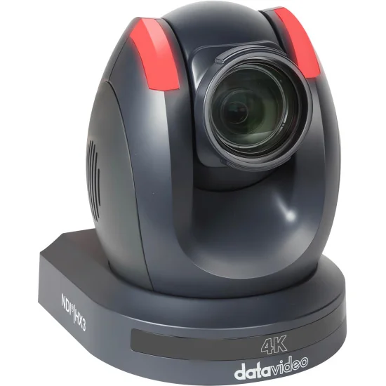 Datavideo PTC-285NDI | 4K Auto-Tracking PTZ Camera, 12x Zoom, NDI|HX3, SDI, HDMI, IP Streaming, PoE