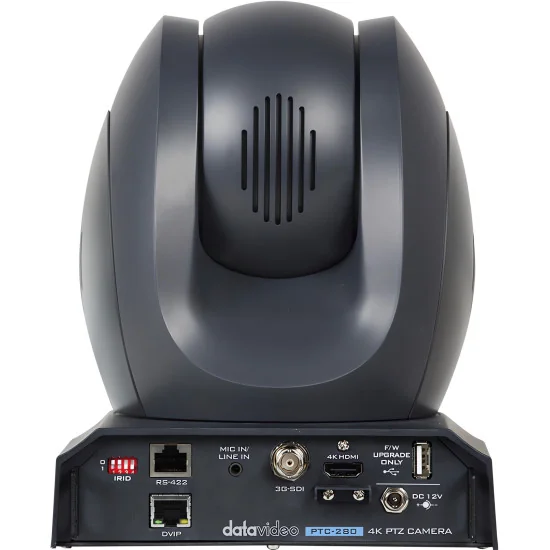 Datavideo PTC-280 | 4K PTZ Camera, 12x Zoom, SDI, HDMI, IP Streaming, PoE