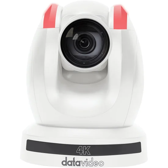 Datavideo PTC-280NDI White | 4K PTZ Camera, 12x Zoom, NDI|HX2, SDI, HDMI, IP Streaming, PoE