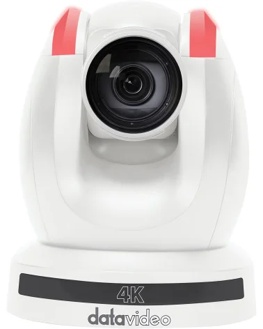 Datavideo PTC-280NDI White | 4K PTZ Camera, 12x Zoom, NDI|HX2, SDI, HDMI, IP Streaming, PoE