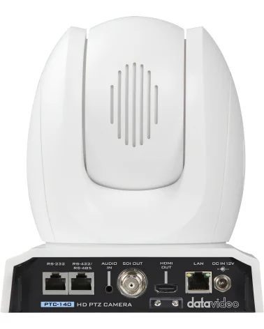 Datavideo PTC-140 White | Caméra PTZ, 20x Zoom, SDI, HDMI, IP Streaming