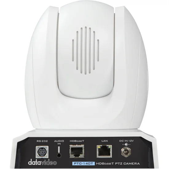 Datavideo PTC-140T White | Caméra PTZ, 20x Zoom, HDBaseT, IP Streaming