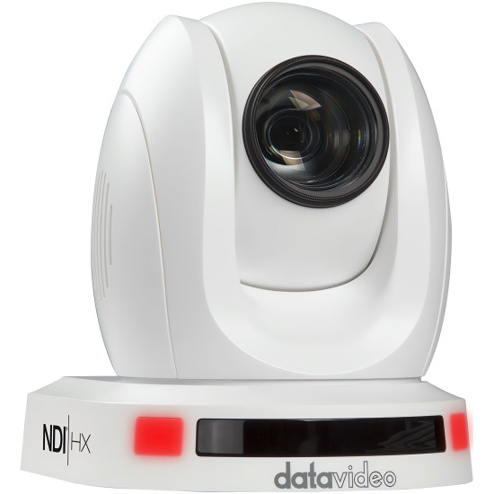 Datavideo PTC-140NDI White | PTZ Camera, 20x Zoom, NDI|HX, SDI, HDMI, IP Streaming