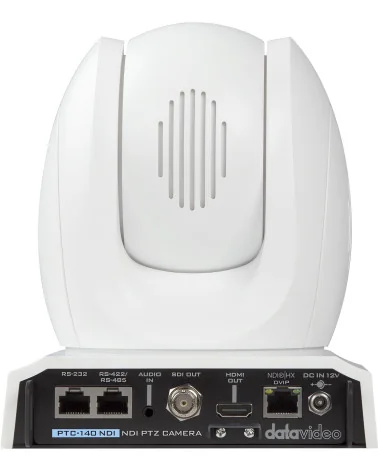 Datavideo PTC-140NDI White | Caméra PTZ, 20x Zoom, NDI|HX, SDI, HDMI, IP Streaming