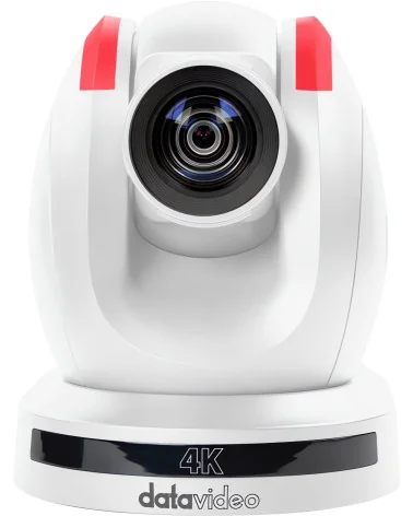 Datavideo PTC-300NDI White | 4K PTZ Camera, 20x Zoom, NDI|HX, SDI, HDMI, IP Streaming, PoE