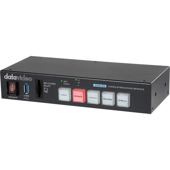 Datavideo NVS-35 | Encodeur streaming vidéo, HDMI, SDI