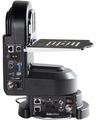 Datavideo PTR-10T Mark II | Motorized Pan/Tilt Head, HDBaseT, HDMI, SDI, RS422