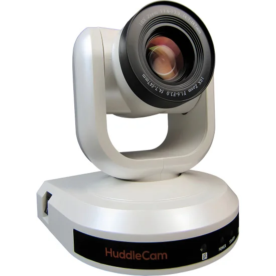 HuddleCamHD 10X Gen3 HC10X-WH-G3 White | Caméra de conférence PTZ, 10x Zoom, sortie USB