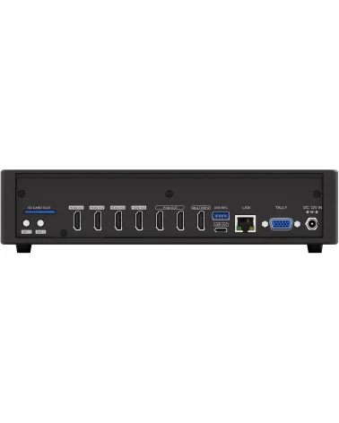 AVMATRIX Shark H4 Plus | 4-Channel Streaming Video Mixer, HDMI, USB & RJ45 Stream, 10.1" Screen