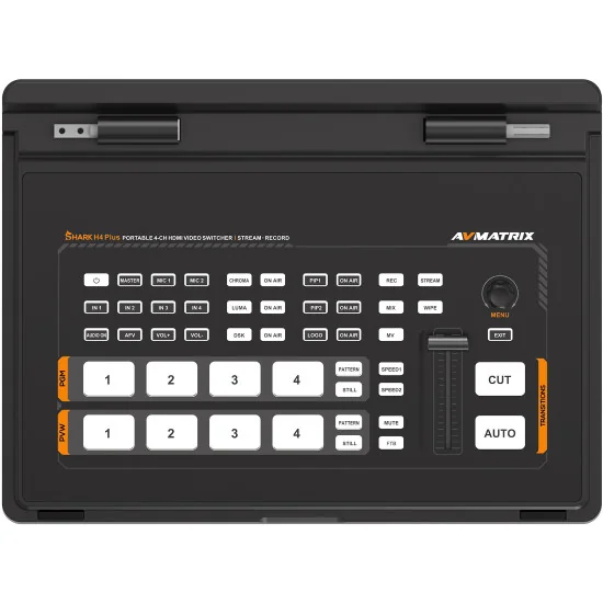 AVMATRIX Shark H4 Plus Streaming Video Mixer