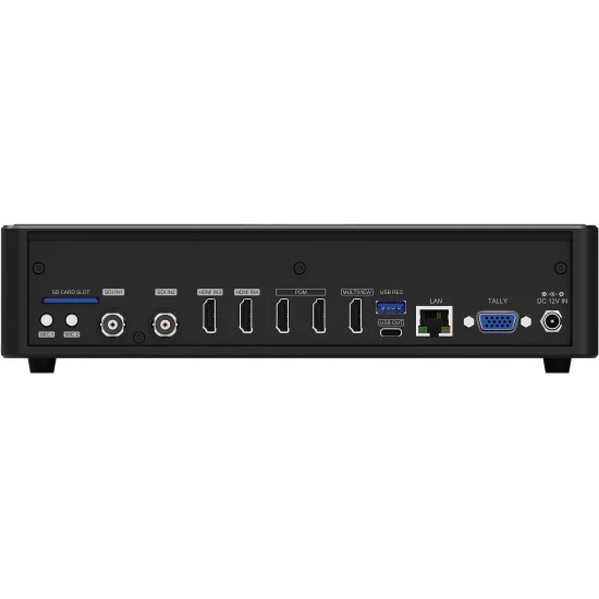 AVMATRIX Shark S4 Plus | Mélangeur streaming vidéo à 4 canaux, SDI, HDMI, écran 10.1", stream RJ45 & USB