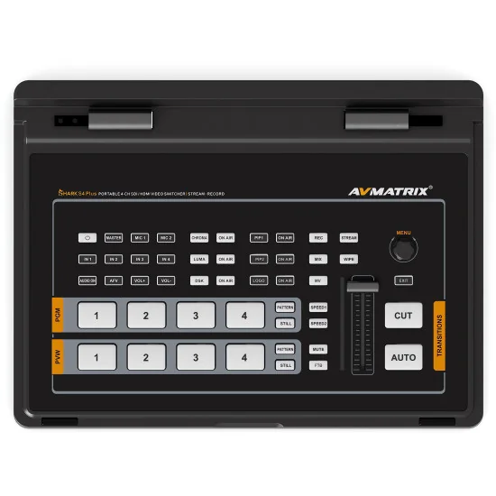 AVMATRIX Shark S4 Plus Mélangeur streaming vidéo